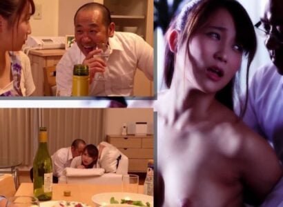 Chàng trai không may bị chủ nhân dọa sa thải và cố gắng quyến rũ ngay cả vợ của anh ta