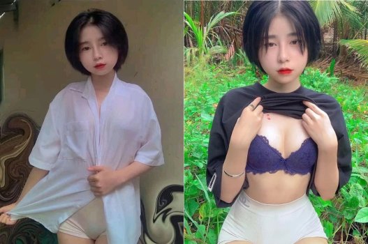 Em tóc ngắn BJ địt ngựa rên phê vl