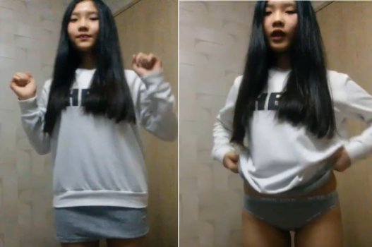 Gái non có vẻ ngoại hình trong trắng nhưng về chuyện 18+ thì vô đối