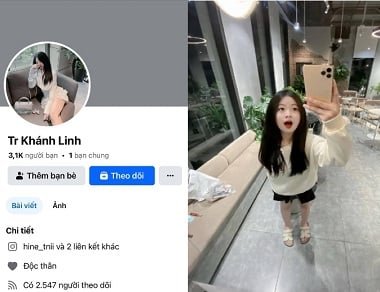 Khánh Linh gợi cảm lộ clip nóng trên Facebook