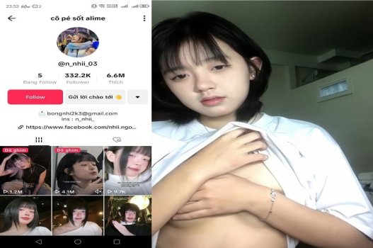 Ngọc Nhi tung clip sex với cặp vú căng tròn