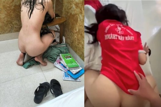 Nữ sinh THPT Trần Văn Thành vào nhà nghỉ sắp xếp bài vở